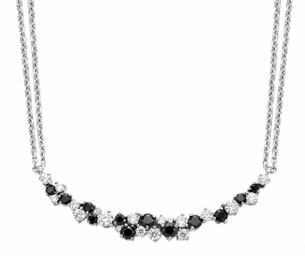 Колье Damiani Mimosa Flexi Белое золото