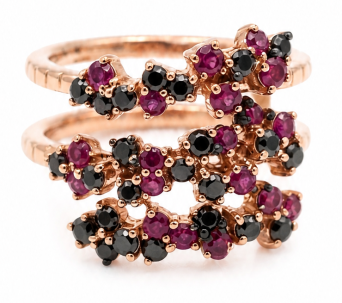 Ring Damiani Mimosa Flexi Rose Gold