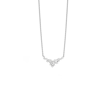 Колье Damiani Mimosa Белое золото