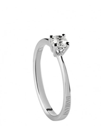 Кольцо Damiani Luce D Белое золото