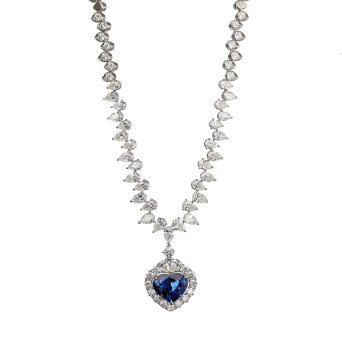Колье Damiani Absolute Белое золото