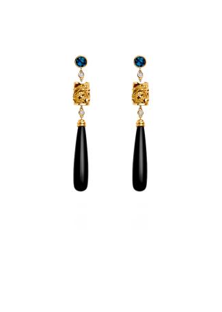 Earrings CarreraYCarrera Xian White Gold, Yellow Gold