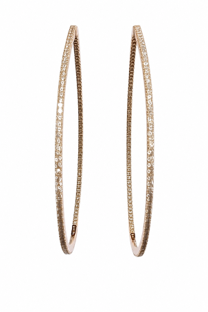 Earrings Crivelli Hoop crv Rose Gold