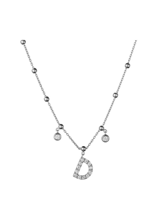 Necklace Crivelli Mood crv Yellow Gold, White Gold