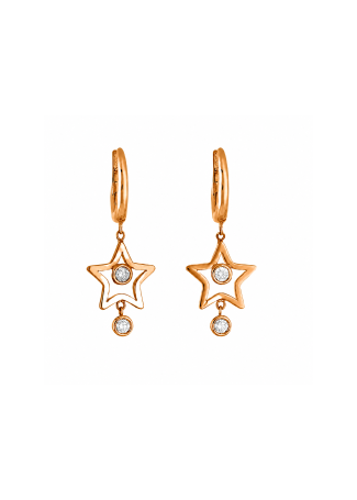 Choker, Earrings Crivelli Design Yellow Gold, White Gold