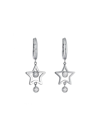 Серьги Crivelli Design Белое золото