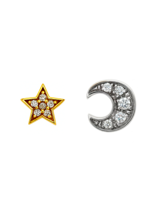 Серьги Crivelli Studs crv Белое золото