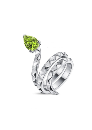 Кольцо Geoma Snake Серебро