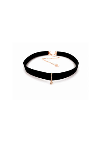 Clock, Choker, Earrings, Eyeglass Chain Casato Miss miss Rose Gold, Black Gold
