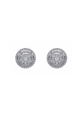 Серьги Crivelli Design Белое золото