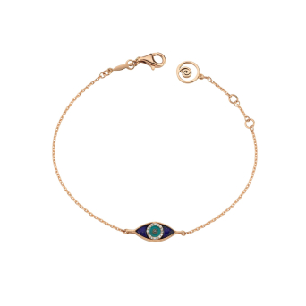 Браслет BeeGoddess Eye Light Розовое золото