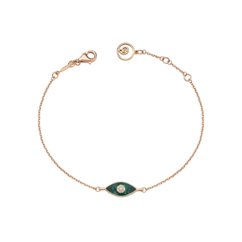 Браслет BeeGoddess Eye Light Розовое золото
