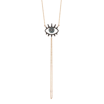 Браслет-Кольцо BeeGoddess Eye Light Розовое золото