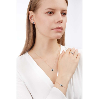 Браслет BeeGoddess Eye Light Розовое золото