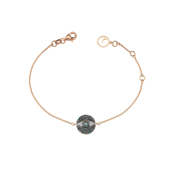 Браслет BeeGoddess Eye Light Розовое золото