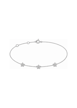 Браслет Crivelli Chain bracelet Белое золото