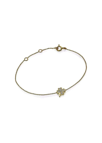 Браслет Crivelli Chain bracelet Желтое золото
