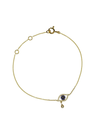 Браслет Crivelli Chain bracelet Желтое золото