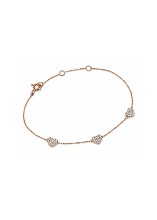 Браслет Crivelli Chain bracelet Розовое золото