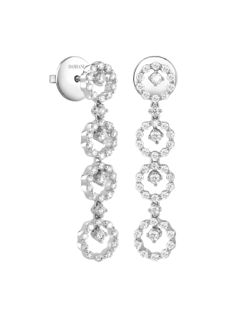 Серьги Damiani Juliette Белое золото
