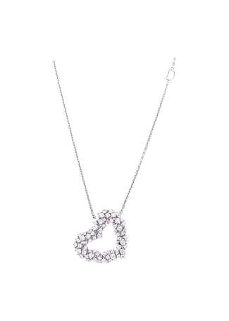 Колье Damiani Mimosa Белое золото