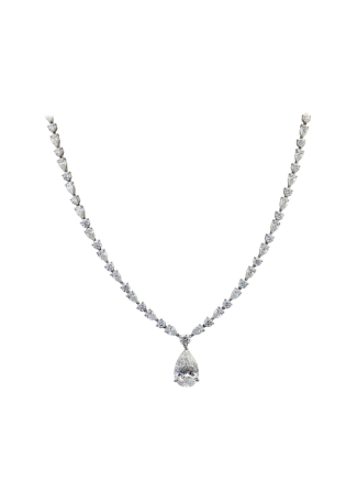 Колье Crivelli Solitaire crv Белое золото