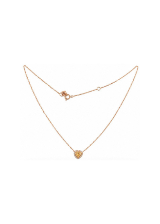 Necklace Crivelli Solitaire crv Rose Gold