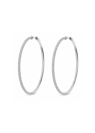 Серьги Crivelli Hoop crv Белое золото