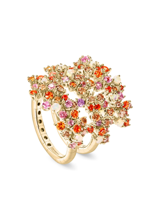 Damiani Mimosa Flexi Ring Yellow Gold