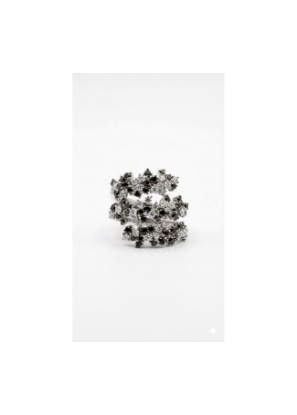 Damiani Mimosa Flexi Ring White Gold