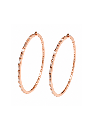 Серьги RF Petra Розовое золото
