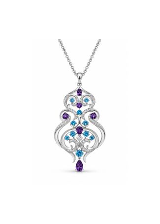 CarreraYCarrera Nomada Necklace Silver
