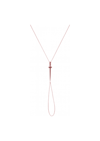 Bee Goddess Sword of Light Rose Gold Bracelet-Ring