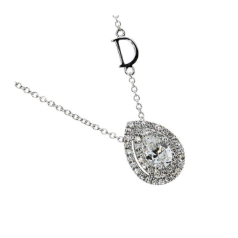 Колье Damiani Classic- Forme Белое золото