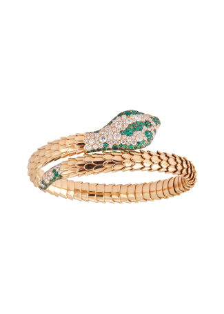 Браслет Crivelli Snake Белое золото