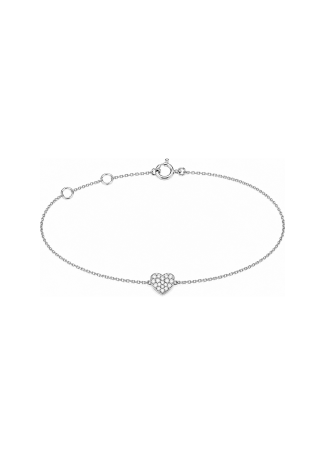 Білезік Crivelli Chain bracelet Ақ алтын