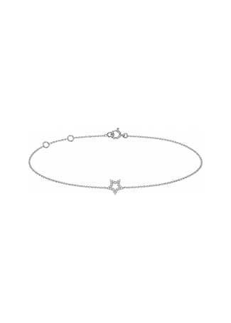 Браслет Crivelli Chain bracelet Белое золото