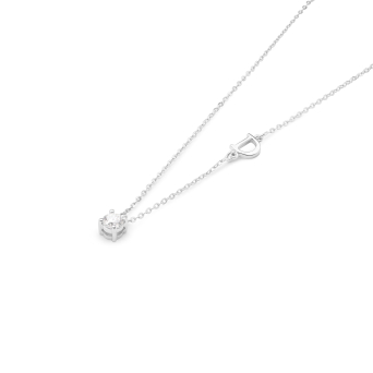 Колье Damiani Luce D Белое золото