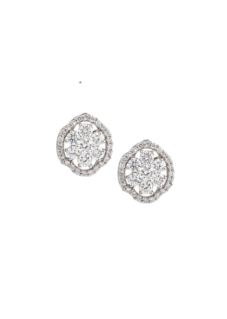 Серьги Crivelli Design Белое золото