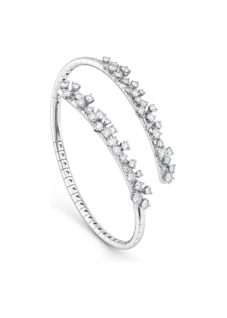 Браслет Damiani Mimosa Flexi Белое золото