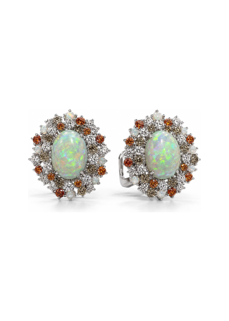 Серьги Damiani Ode Allitalia Белое золото