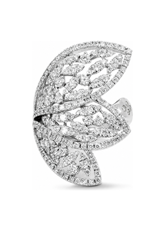 Earrings, Ring Casato Yasmeen White Gold