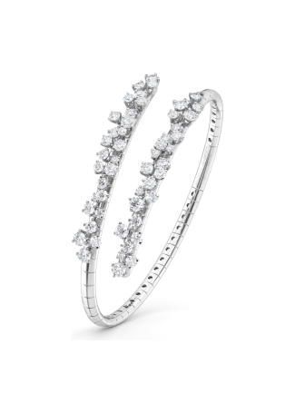 Bracelet Damiani Mimosa Flexi White Gold