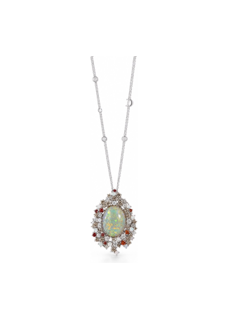 Колье Damiani Ode Allitalia Белое золото