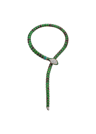 Колье RF Serpenti Серебро
