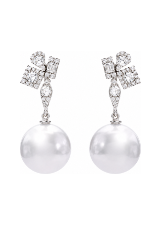 Earrings Utopia Miro Gold White Gold