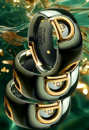 Кольцо Damiani D.Icon Желтое золото