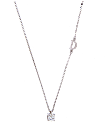 Колье Damiani Luce Белое золото
