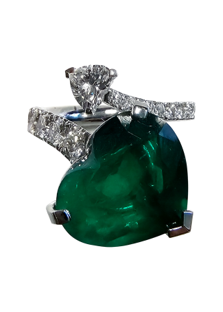 Constella Colombia Ring White Gold