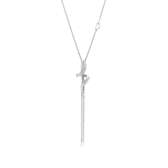 Колье Damiani Eden Белое золото